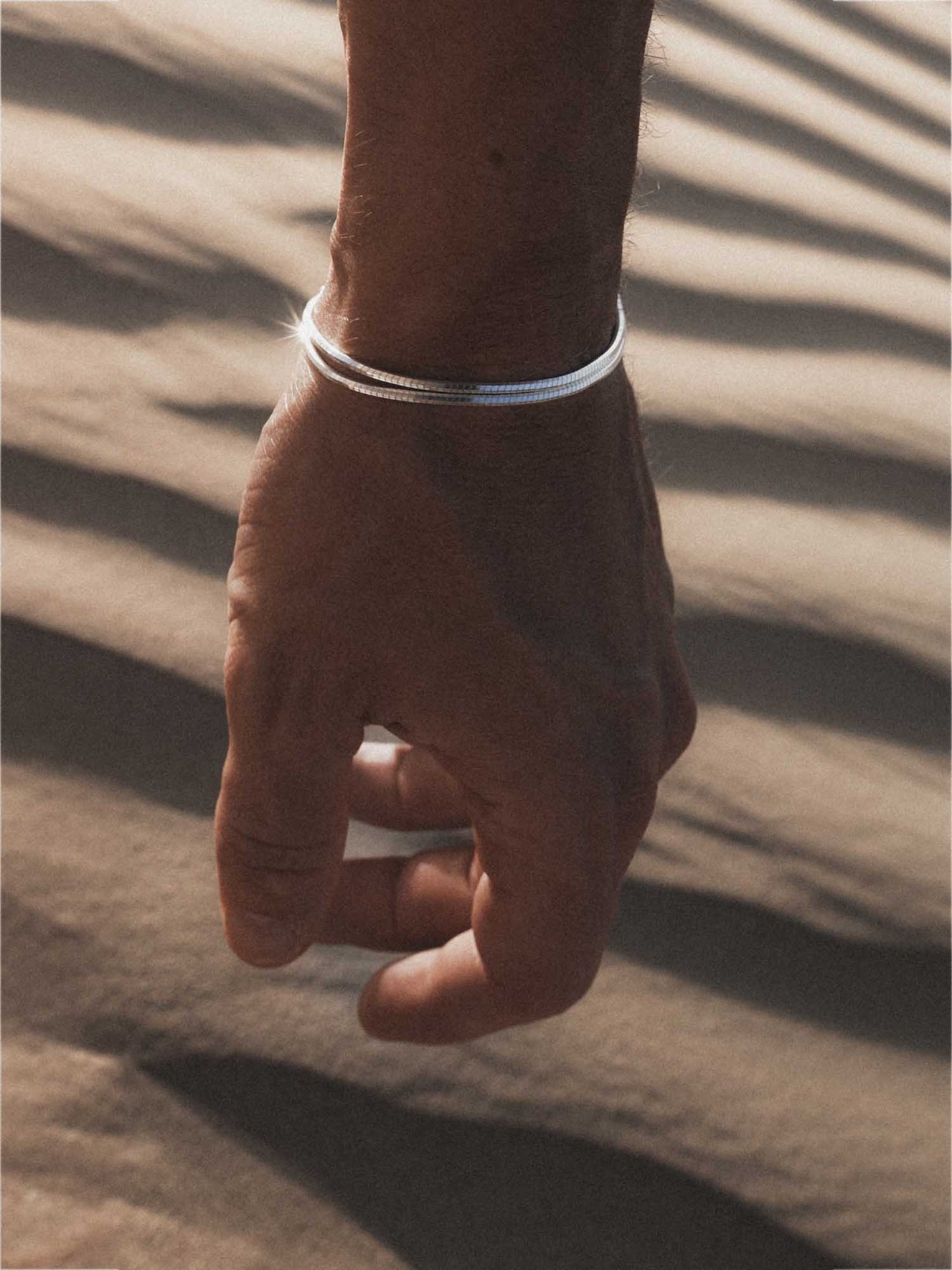 OCTAGON CHAIN BRACELET IN SILVER - VARCCI