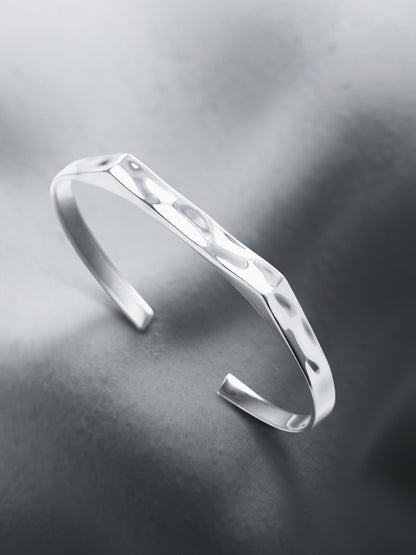RIPPLE SIGNET SET IN SILVER - VARCCI