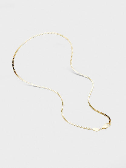 VARCCI BOX CHAIN NECKLACE