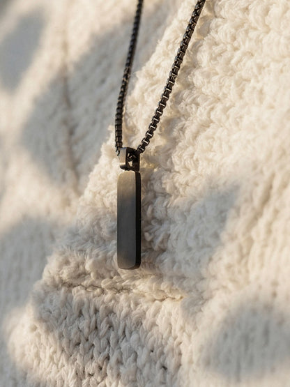 VARCCI BOX PENDANT NECKLACE