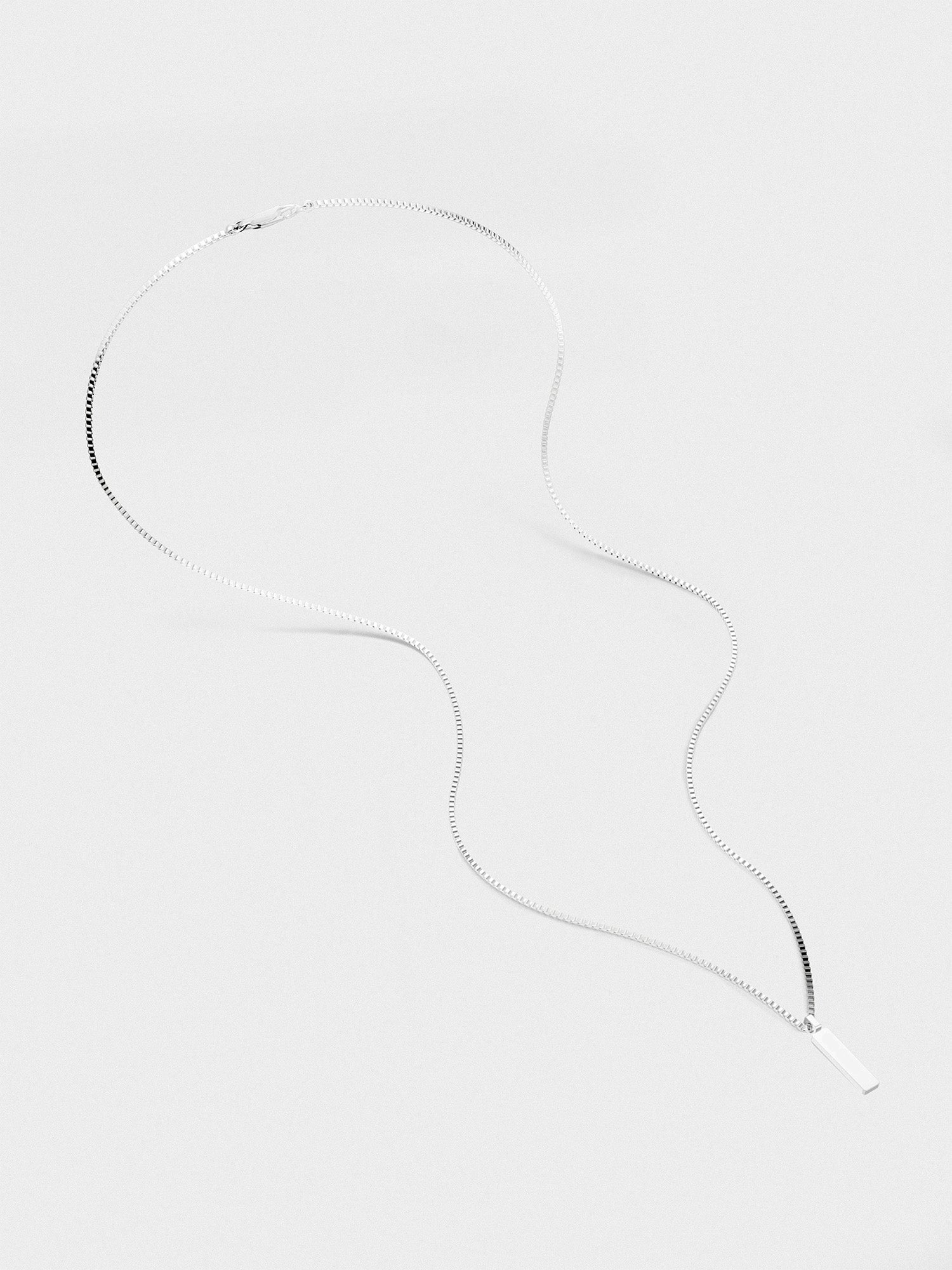 VARCCI BOX PENDANT NECKLACE