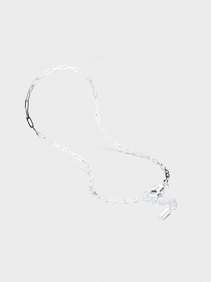 VARCCI CLIP CHAIN BRACELET IN SILVER