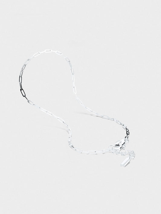 VARCCI CLIP CHAIN BRACELET IN SILVER