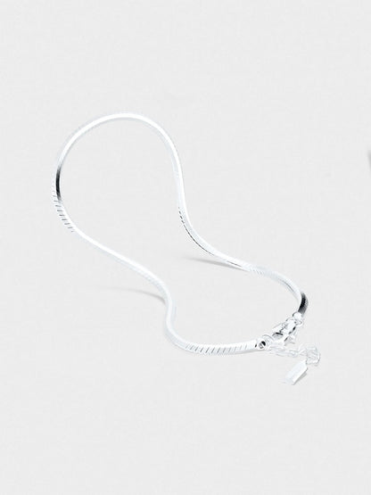 VARCCI OCTAGON CHAIN BRACELET IN SILVER