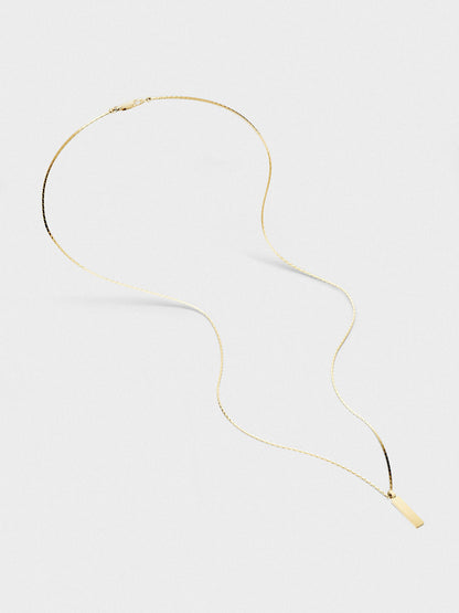 VARCCI WIRE PENDANT NECKLACE