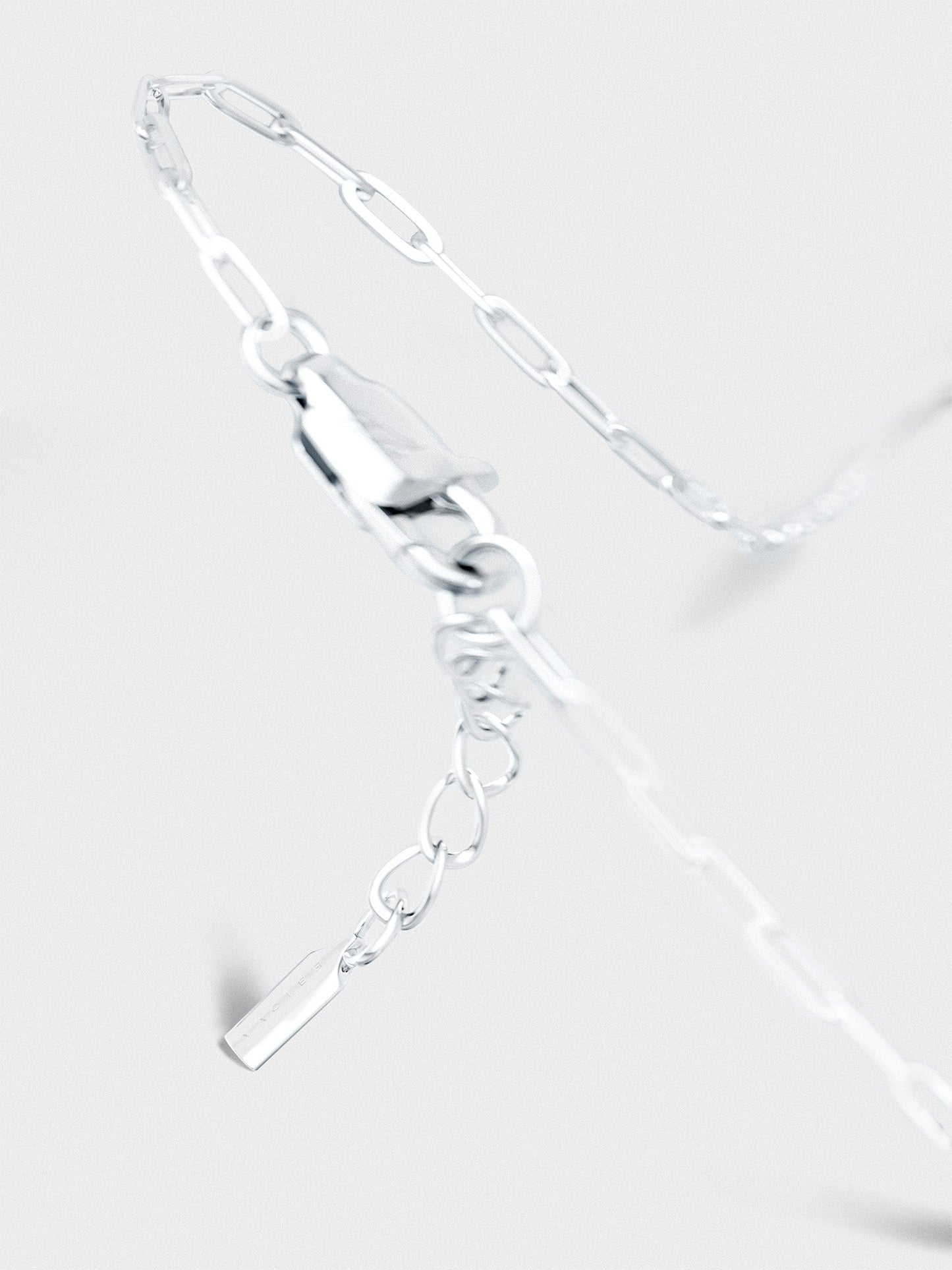 CLIP CHAIN BRACELET IN SILVER - VARCCI