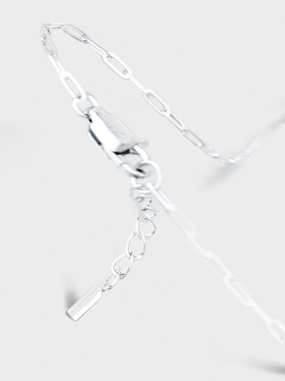 CLIP CHAIN BRACELET IN SILVER - VARCCI