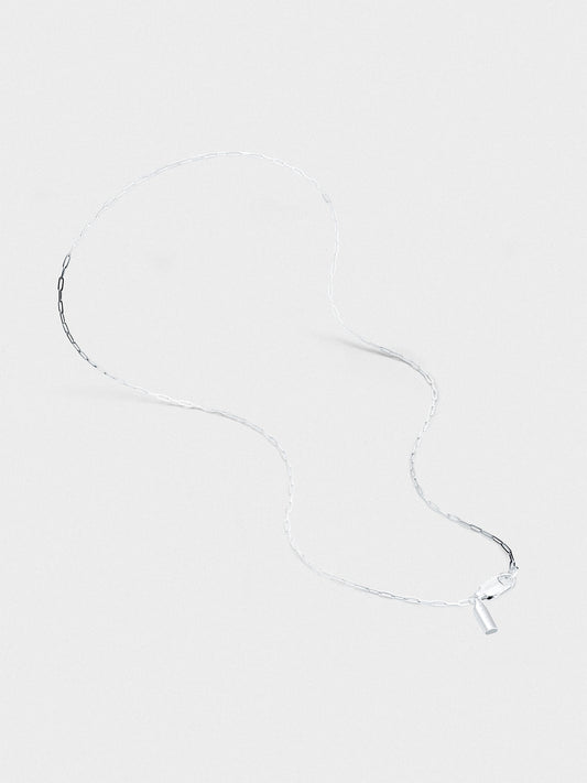 CLIP CHAIN NECKLACE IN SILVER - VARCCI