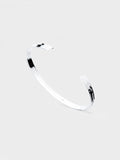 EXKLUSIVER UNISIZE CUFF IN SILBER - VARCCI