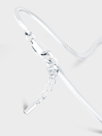 OCTAGON CHAIN BRACELET IN SILVER - VARCCI
