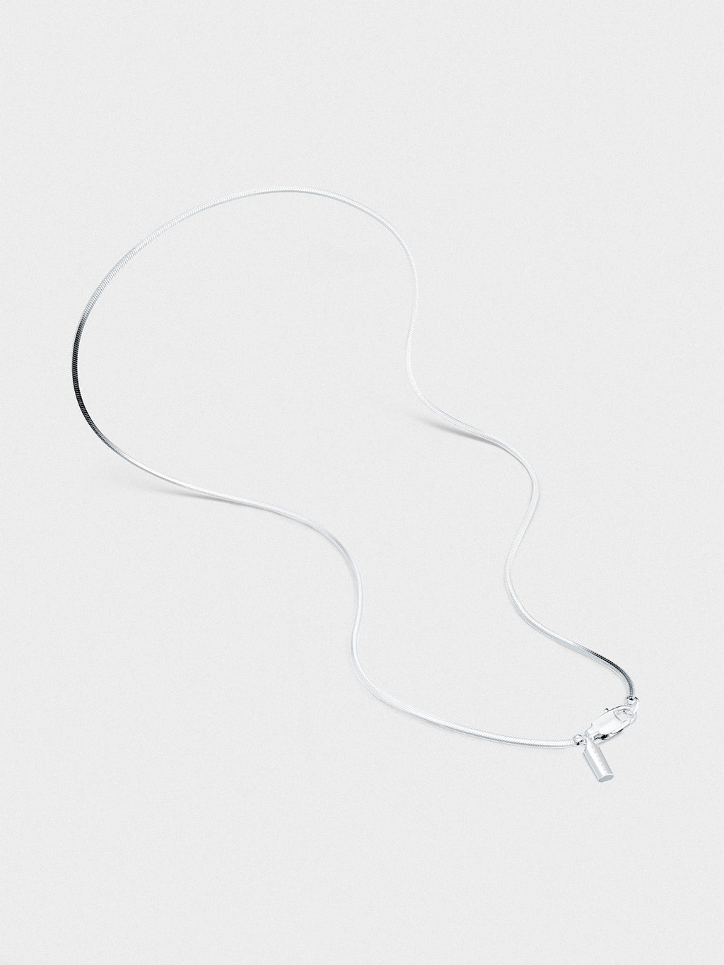 OCTAGON CHAIN NECKLACE IN SILVER - VARCCI