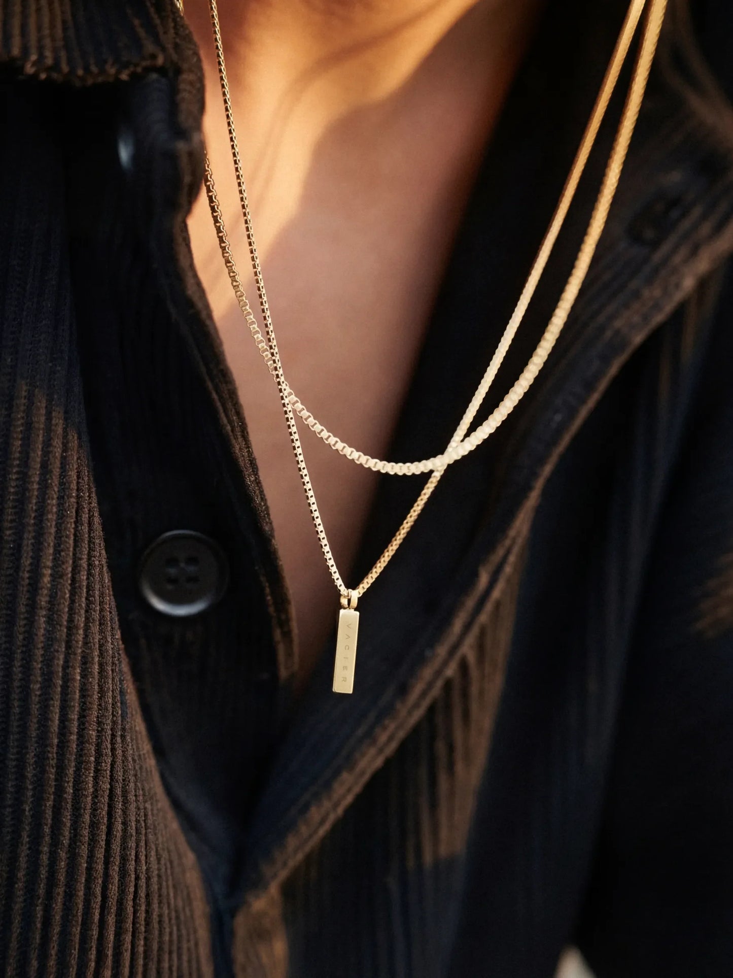 BOX PENDANT NECKLACE - VARCCI