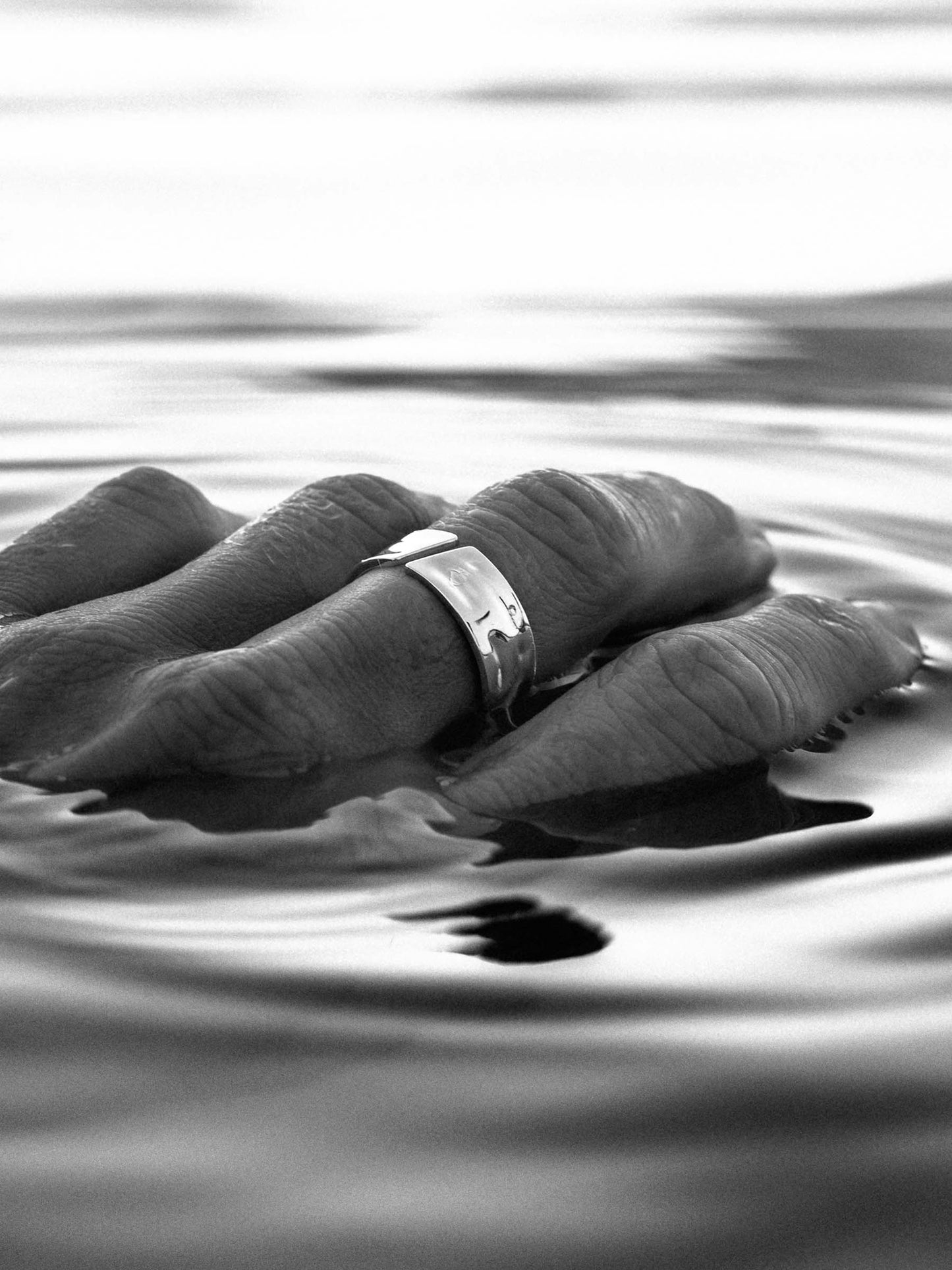 EXCLUSIVE UNISIZE RING IN SILVER - VARCCI