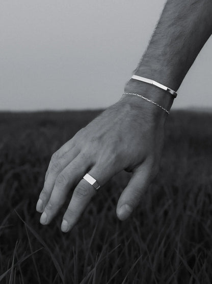 UNISIZE SIGNET SET IN SILVER - VARCCI
